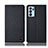 Cloth Case Stands Flip Cover H14P for Oppo Reno6 Pro 5G India Black