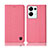 Cloth Case Stands Flip Cover H14P for Oppo Reno8 Pro+ Plus 5G Pink