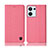 Cloth Case Stands Flip Cover H14P for Oppo Reno9 5G Pink