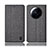 Cloth Case Stands Flip Cover H14P for Xiaomi Mi 12 Ultra 5G Gray