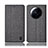 Cloth Case Stands Flip Cover H14P for Xiaomi Mi 12S Ultra 5G Gray