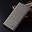 Cloth Case Stands Flip Cover H21P for Realme 11 Pro 5G Gray