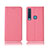 Cloth Case Stands Flip Holder Cover for Samsung Galaxy A9s Pink