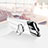 Custodia Plastica Rigida Cover Opaca con Magnetico Anello Supporto A01 per Oppo Realme X