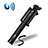 Extendable Folding Handheld Selfie Stick Tripod Bluetooth Remote Shutter Universal S14 Black