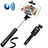 Extendable Folding Handheld Selfie Stick Tripod Bluetooth Remote Shutter Universal S14 Black