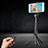 Extendable Folding Handheld Selfie Stick Tripod Bluetooth Remote Shutter Universal S23 Black