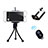 Extendable Folding Handheld Selfie Stick Tripod Bluetooth Remote Shutter Universal S25 Black