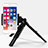 Extendable Folding Handheld Selfie Stick Tripod Bluetooth Remote Shutter Universal T02 Black