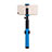 Extendable Folding Handheld Selfie Stick Tripod Bluetooth Remote Shutter Universal T21 Blue