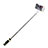 Extendable Folding Wired Handheld Selfie Stick Universal S01 Black
