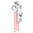 Extendable Folding Wired Handheld Selfie Stick Universal S02 Pink