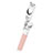 Extendable Folding Wired Handheld Selfie Stick Universal S02 Pink