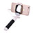 Extendable Folding Wired Handheld Selfie Stick Universal S04 Black