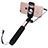 Extendable Folding Wired Handheld Selfie Stick Universal S04 Rose Gold