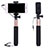 Extendable Folding Wired Handheld Selfie Stick Universal S04 Rose Gold