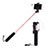 Extendable Folding Wired Handheld Selfie Stick Universal S04 Rose Gold