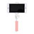 Extendable Folding Wired Handheld Selfie Stick Universal S07 Pink