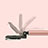 Extendable Folding Wired Handheld Selfie Stick Universal S11 Rose Gold