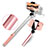 Extendable Folding Wired Handheld Selfie Stick Universal S22 Rose Gold