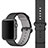 Fabric Bracelet Band Strap for Apple iWatch 4 40mm Black