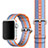 Fabric Bracelet Band Strap for Apple iWatch 5 44mm Orange
