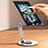 Flexible Tablet Stand Mount Holder Universal D15 for Apple iPad Pro 10.5 Silver