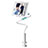 Flexible Tablet Stand Mount Holder Universal for Samsung Galaxy Tab A7 4G 10.4 SM-T505 White