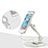 Flexible Tablet Stand Mount Holder Universal H06 for Apple iPad 3 White