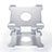 Flexible Tablet Stand Mount Holder Universal H09 for Huawei MediaPad M2 10.0 M2-A01 M2-A01W M2-A01L White