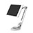 Flexible Tablet Stand Mount Holder Universal H14 for Huawei MediaPad M5 8.4 SHT-AL09 SHT-W09 White