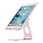 Flexible Tablet Stand Mount Holder Universal K15 for Apple iPad Pro 12.9 (2018) Rose Gold