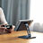Flexible Tablet Stand Mount Holder Universal K17 for Samsung Galaxy Tab S 8.4 SM-T705 LTE 4G Dark Gray