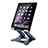 Flexible Tablet Stand Mount Holder Universal K18 for Apple iPad 10.2 (2020) Dark Gray