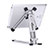 Flexible Tablet Stand Mount Holder Universal K19 for Apple iPad Air 2 Silver