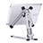 Flexible Tablet Stand Mount Holder Universal K19 for Apple iPad Air 5 10.9 2022 Silver