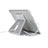 Flexible Tablet Stand Mount Holder Universal K21 for Apple iPad 2 Silver