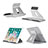 Flexible Tablet Stand Mount Holder Universal K21 for Apple iPad New Air (2019) 10.5 Silver