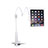 Flexible Tablet Stand Mount Holder Universal T29 for Apple iPad 2 White