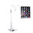 Flexible Tablet Stand Mount Holder Universal T29 for Apple iPad Mini 2 White