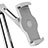 Flexible Tablet Stand Mount Holder Universal T43 for Apple iPad 2 Silver