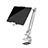 Flexible Tablet Stand Mount Holder Universal T43 for Apple iPad 3 Silver