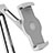 Flexible Tablet Stand Mount Holder Universal T43 for Apple iPad Air 10.9 (2020) Silver