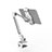 Flexible Tablet Stand Mount Holder Universal T43 for Samsung Galaxy Tab Pro 12.2 SM-T900 Silver