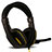 Foldable Sports Stereo Earphone Headphone H56 Black