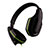 Foldable Sports Stereo Earphone Headset H51 Green