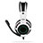 Foldable Sports Stereo Earphone Headset H62 White