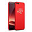 Hard Rigid Plastic Case Flowers Cover for Huawei Nova 2S Red