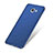 Hard Rigid Plastic Case Quicksand Cover for Samsung Galaxy C9 Pro C9000 Blue