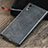 Hard Rigid Plastic Leather Snap On Case for Sony Xperia XZ Black